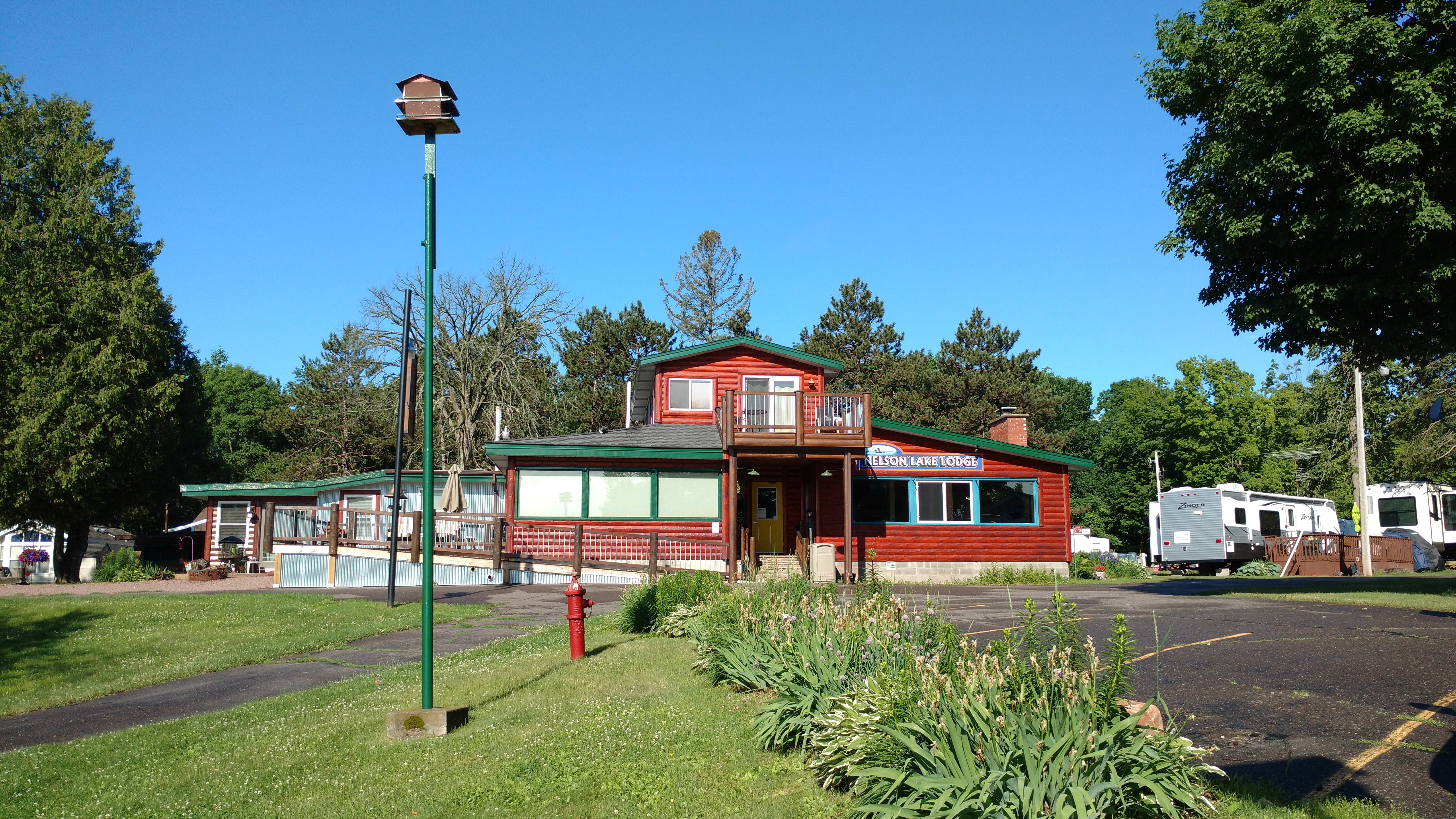 Campground — Nelson Lake Lodge Hayward, WI