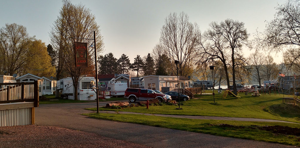 Campground — Nelson Lake Lodge Hayward, WI