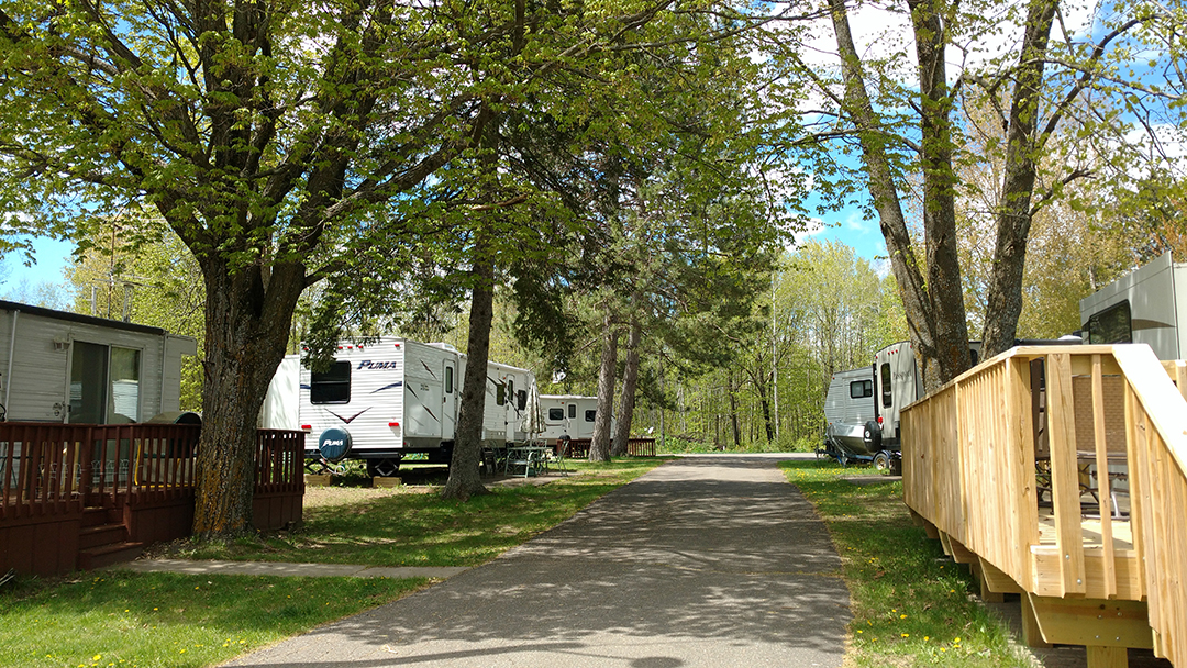 Campground — Nelson Lake Lodge Hayward, WI