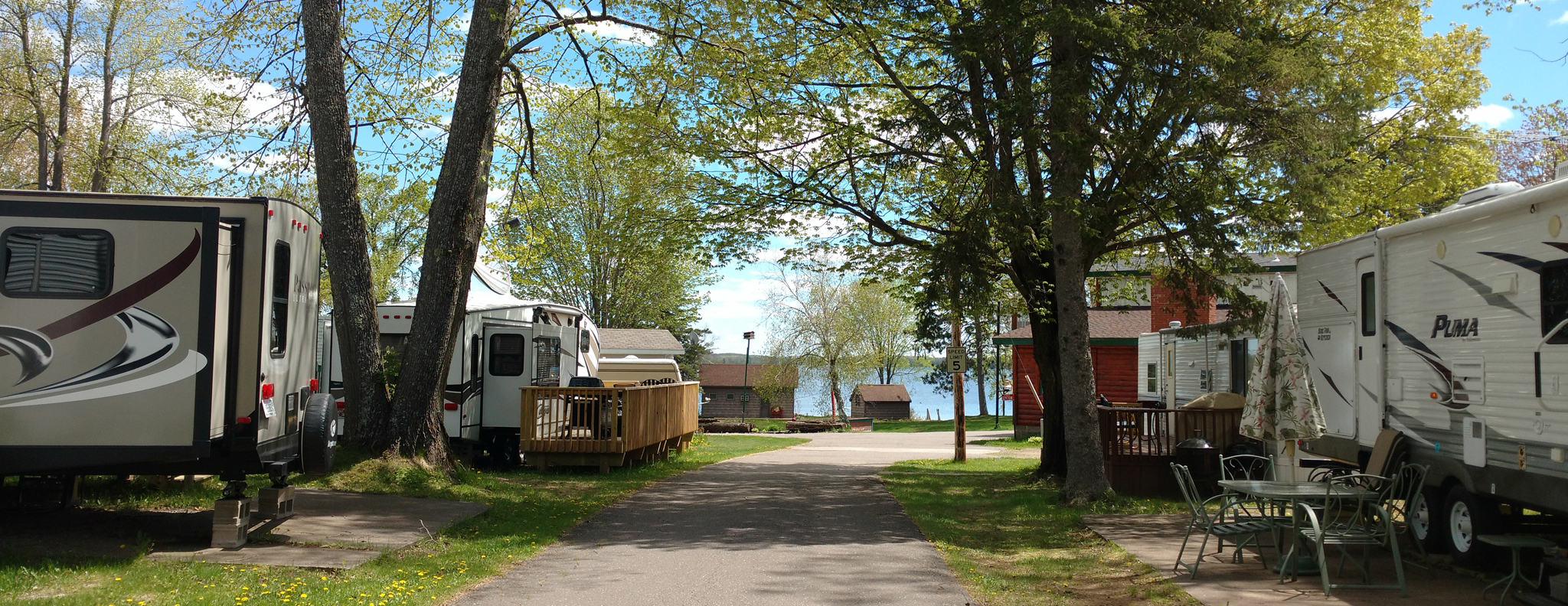 Campground — Nelson Lake Lodge Hayward, WI